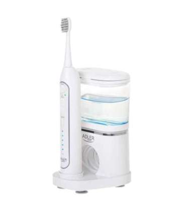 Adler 2-in-1 Water Flossing Sonic Brush AD 2180w Rechargeable For adults Number of brush heads included 2 |