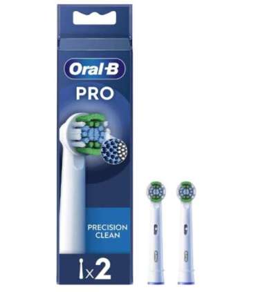 Oral-B Precision Clean Brush Set EB20RX-2 Heads For adults Number of brush heads included 2 White