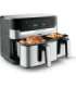 TEFAL Fryer EY905D10 Capacity 5.2+3.1 L Hot air technology Stainless Steel/Black
