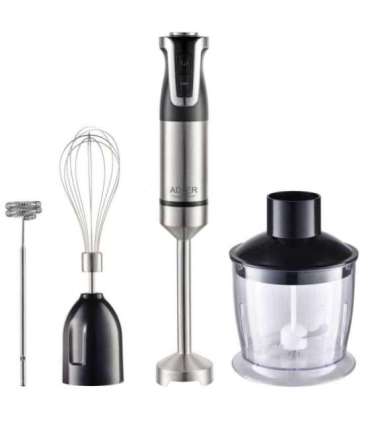 Adler AD 4627 Hand Blender Set 1800 W Chopper Stainless Steel/Black