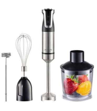 Adler AD 4627 Hand Blender Set 1800 W Chopper Stainless Steel/Black