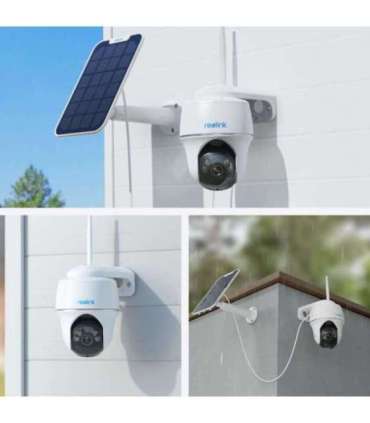 Reolink Smart Pan and Tilt Wire-Free Camera Argus Series B430 PTZ 5 MP Fixed H.265 Micro SD, Max. 128 GB