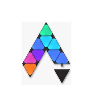 Nanoleaf Shapes Black Mini Triangles Expansion Pack (10 panels)