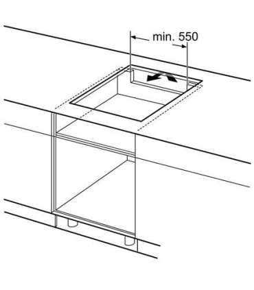 Bosch Hob PIE611BB5E Induction Number of burners/cooking zones 4 Touch Timer Black Display
