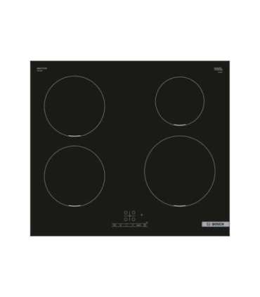 Bosch Hob PIE611BB5E Induction Number of burners/cooking zones 4 Touch Timer Black Display