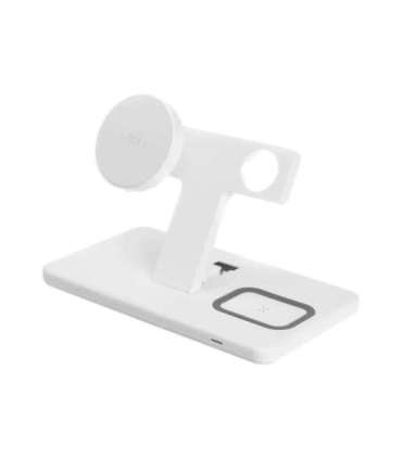 Fixed Stand with wireless charging 3in1 FIXMPOS-WH MagPowerstation