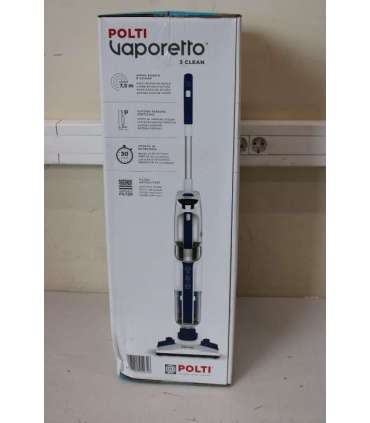 SALE OUT.  Polti Vacuum steam mop with portable steam cleaner PTEU0299 Vaporetto 3 Clean_Blue Power 1800 W Steam