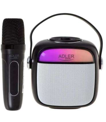 Adler Karaoke Speaker With Microphone AD 1199B Bluetooth Black Portable Wireless connection