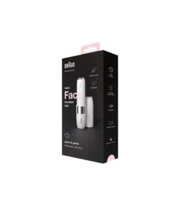 Braun Face Mini Hair Remover FS1000 Face hair remover White
