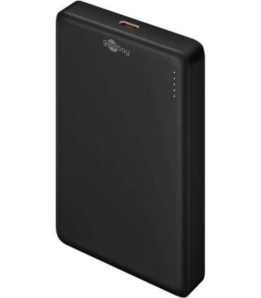 Goobay Magnetic Wireless Power Bank 70183 10000 mAh USB-C Black