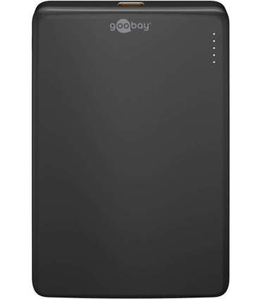 Goobay Magnetic Wireless Power Bank 70182 5000 mAh USB-C Black