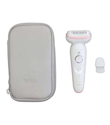Braun Epilator SES9000 Silk-epil 9 SkinSpa Operating time (max) 50 min Number of power levels 2 Wet & Dry |