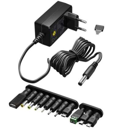 Goobay Universal Power Supply 3 V - 12 V, Max. 3.6 W