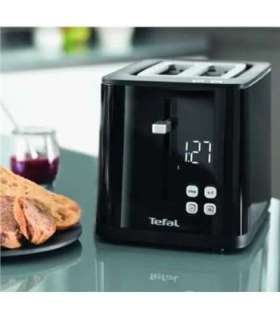 TEFAL Toaster TT6408 Power 850 W Number of slots 2 Housing material Plastic Black