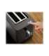 TEFAL Toaster TT6408 Power 850 W Number of slots 2 Housing material Plastic Black