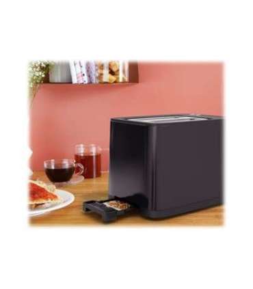 TEFAL Toaster TT6408 Power 850 W Number of slots 2 Housing material Plastic Black