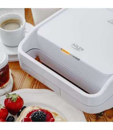 Adler Sandwich maker 2 in 1 AD 3070w 850 W Number of plates 2 White