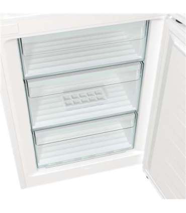 Gorenje Refrigerator NRK6202EW4 Energy efficiency class E Free standing Combi Height 200 cm No Frost system