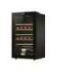 Candy Wine Cooler 438063 Energy efficiency class G Free standing Bottles capacity 34 Black