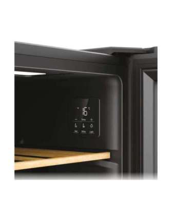 Candy Wine Cooler 438063 Energy efficiency class G Free standing Bottles capacity 34 Black