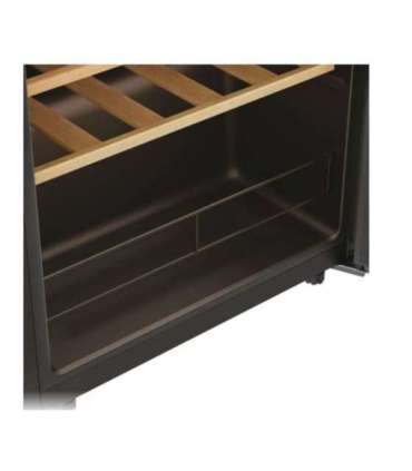 Candy Wine Cooler 438063 Energy efficiency class G Free standing Bottles capacity 34 Black