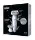 Braun Epilator SES9-030 Silk épil 9 Operating time (max) 50 min Number of power levels 2 Wet & Dry White/Rose