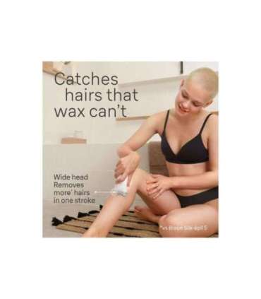 Braun Epilator SE7-041 Silk épil 7 Number of power levels 2 Wet & Dry White/Silver