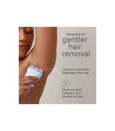 Braun Epilator SE7-041 Silk épil 7 Number of power levels 2 Wet & Dry White/Silver