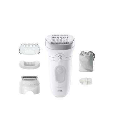 Braun Epilator SE7-041 Silk épil 7 Number of power levels 2 Wet & Dry White/Silver