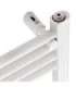 Adler LED Electric Bathroom Radiator AD 7823 Radiator 400 W White IP24