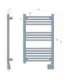 Adler LED Electric Bathroom Radiator AD 7824 Radiator 600 W White IP24