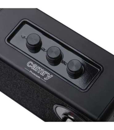 Camry Speaker with radio CR 1902 B 5 W Bluetooth Black Wireless connection