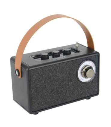 Camry Speaker with radio CR 1902 B 5 W Bluetooth Black Wireless connection