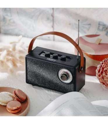 Camry Speaker with radio CR 1902 B 5 W Bluetooth Black Wireless connection