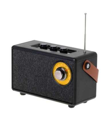 Camry Speaker with radio CR 1902 B 5 W Bluetooth Black Wireless connection