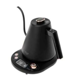Adler Kettle AD 1349 Electric 1100 W 1 L Stainless steel 360° rotational base Black/Gold