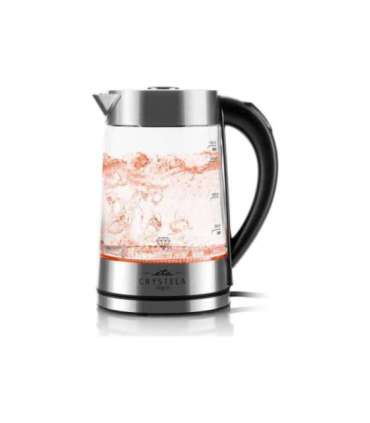 ETA Kettle ETA515490000 CRYSTELA DIGI II Electric 2200 W 1.7 L Glass 360° rotational base Glass