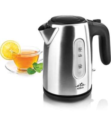 ETA Kettle ETA160490000 ADÉLA Electric 1600 W 1 L Stainless Steel 360° rotational base Stainless Steel