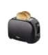 Tristar Toaster BR-1025 Number of slots 2 Housing material Plastic Black
