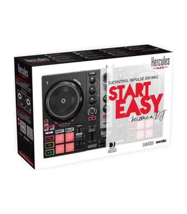 Hercules DJControl Inpulse 200 MK2 Speakers USB connectivity