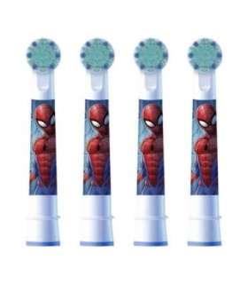 Oral-B Replacement Toothbrush Heads EB10 4 refill Spiderman Heads For kids Number of brush heads included 4