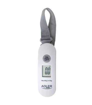 Adler Travel Luggage Scale AD 8189 Auto power off Maximum weight (capacity) 40 kg Low Battery Indicator