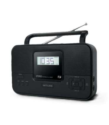 Muse Stereo Portable Radio M-087 MB PLL AUX in FM radio Headphone out