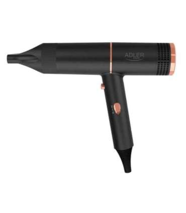 Adler Hair Dryer AD 2278 1400 W Number of temperature settings 2 Ionic function Black