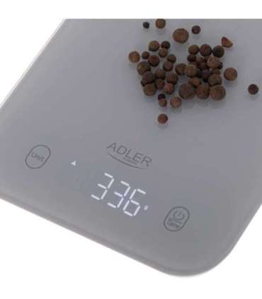 Adler Kitchen Scale AD 3181g Graduation 1 g Display type LED Grey