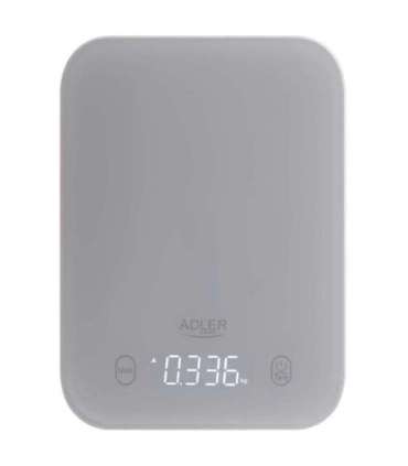 Adler Kitchen Scale AD 3181g Graduation 1 g Display type LED Grey
