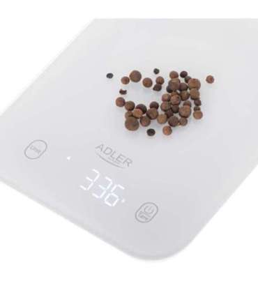 Adler Kitchen Scale AD 3181w Graduation 1 g Display type LED White