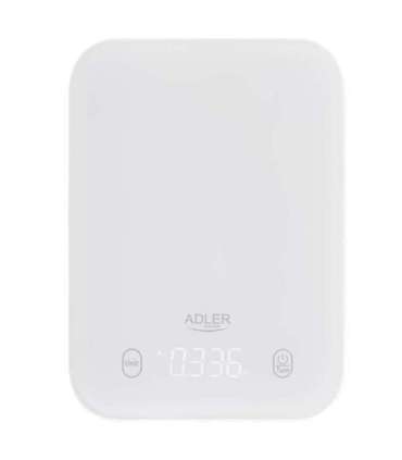 Adler Kitchen Scale AD 3181w Graduation 1 g Display type LED White