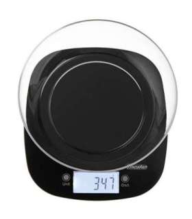 Adler Kitchen Scale with a bowl MS 3179b Graduation 1 g Display type LCD Black