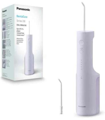 Panasonic Oral Irrigator EW-DJ26-V303 Cordless 200 ml Number of heads 2 White